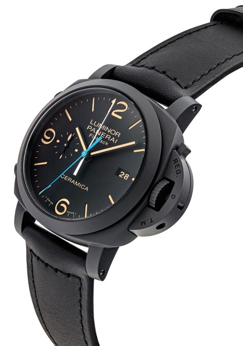 black Panerai watch